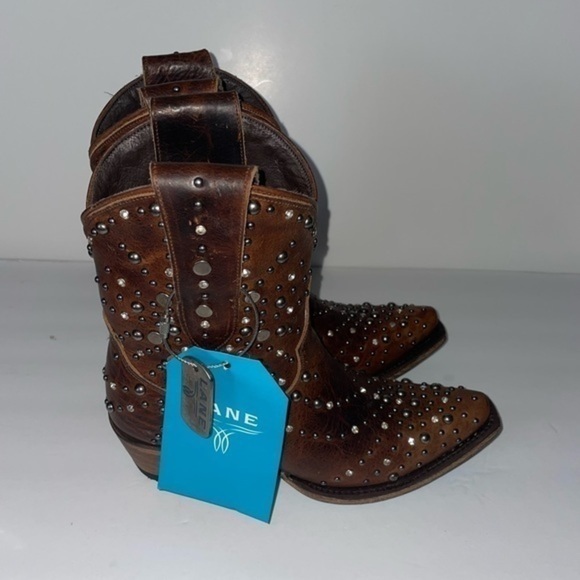 Lane Boots Sparks Fly Ladies Ankle Bootie women size 5.5 - Picture 3 of 11
